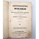 Oczapowski M. - Gospodarstwo wiejskie - Warszawa 1837r