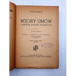 Glasner A. - Wzory umów i aktów prawnych - T.II - Kraków 1947
