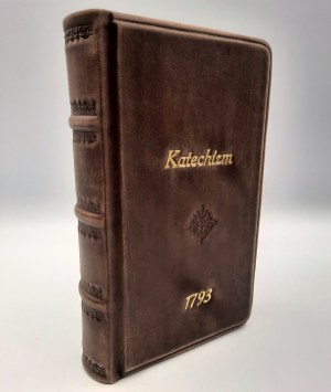 KATECHIZM czyli nauki chrześcijańskie - [RĘKOPIS w języku polskim ] 1793 rok