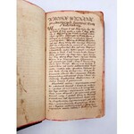 KATECHIZM czyli nauki chrześcijańskie - [RĘKOPIS w języku polskim ] 1793 rok