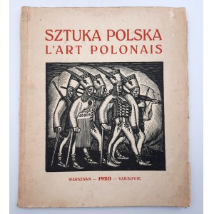 Sztuka Polska - Warszawa 1920, proj. okładki W. Skoczylas