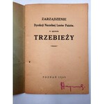 Zarządzenie Dyrekcji Naczelnej Lasów Państwowych w sprawie TRZEBIEŻY - Poznań 1945