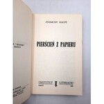 Haupt Zygmunt - Pierścień z papieru - Instytut Literacki Paryż 1963