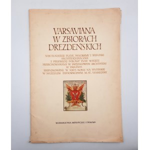 Varsaviana w zbiorach Drezdeńskich - Warszawa 1967