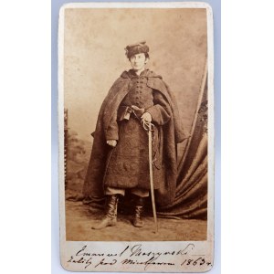 Rzewuski Walery - Hrabia Emanuel Moszyński - Postwaniec Styczniowy Zabity pod Miechowem 1863r