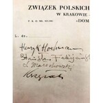 Związek Polskich Artystów Plastyków - autografy ( Cybis, Fedkowicz, Gotlib i inni ) - Kraków 1932r