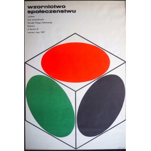 Hilscher H. - Wzornictwo Społeczeństwu - plakat - 1967r