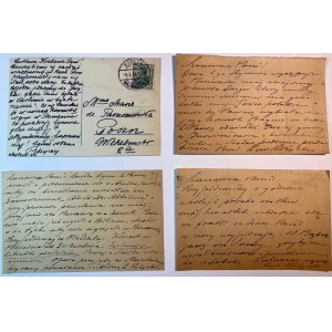 Ludomir Różycki(1883-1953)-4 karty pocztowe