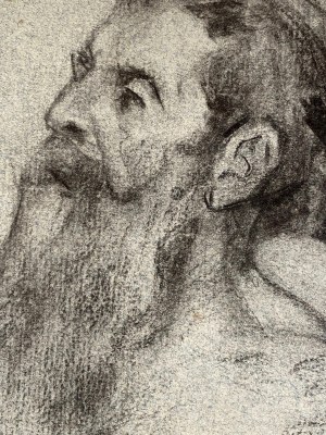 Hieronim Malina(1891-1948),''Akt męski''