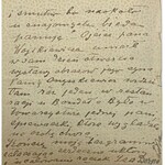 Three letters and one postcard by Izabela Boznanska(1868-1934)