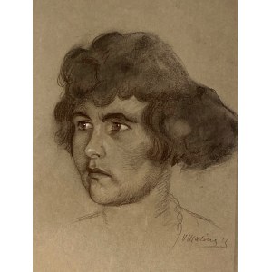 Hieronim Malina(1891-1948), Porträt einer Frau