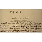 Feliks Nowowiejski(1877-1946)- Satz von 3 Visitenkarten
