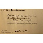 Feliks Nowowiejski(1877-1946)- Satz von 3 Visitenkarten