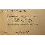 Feliks Nowowiejski(1877-1946)- zestaw 3 wizytówek