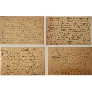Feliks Nowowiejski(1877-1946)-Satz von 4 Postkarten