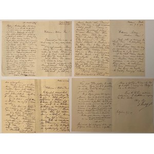 Five letters from the Nowowiejski family