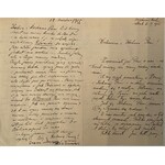 Five letters from the Nowowiejski family