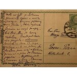 Feliks Nowowiejski(1877-1946)- set of 2 postcards and 1 letter