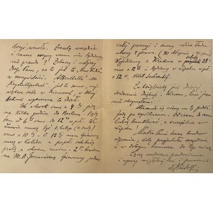 Rudolf Nowowiejski(1879-1963) - zestaw 2 listów