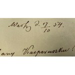 Set of 4 letters to Kasper Kramarkiewicz