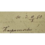 4 letters to Kasper Kramarkiewicz