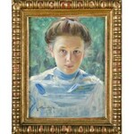 Aleksander AUGUSTYNOWICZ (1865-1944), Portret kobiety (1905)