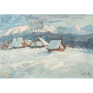 Michal STAÑKO (1901-1969), Winter Tatra Landscape.
