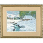 Leszek STAÑKO (1924-2011), Winter Landscape with a Tatra Stream (1990)