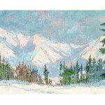 Leszek STAÑKO (1924-2011), Winter Landscape with a Tatra Stream (1990)