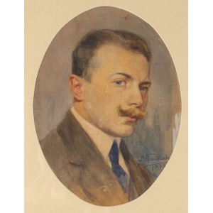 Bronisław WIŚNIEWSKI, AUTOPORTRET, 1919