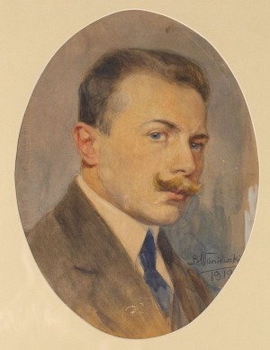 Bronisław WIŚNIEWSKI, AUTOPORTRET, 1919
