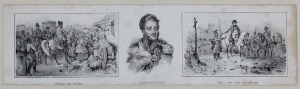 JÓZEF PONIATOWSKI I DWIE SCENY Z NAPOLEONEM, Francja,1 poł. XIX w.