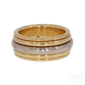 A Piaget type wedding band/ring, contemporary