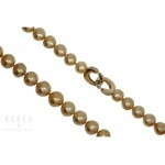 A Pinctada Maxima Gold Lip pearl necklace