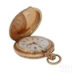 A diamond set pocket watch, N. Baude & Fils, Geneve, Switzerland, 2nd half of 20th century