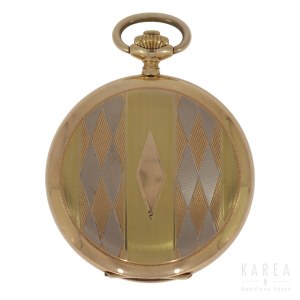 An Art Déco pocket watch, by Unitas, Switzerland, 1920s