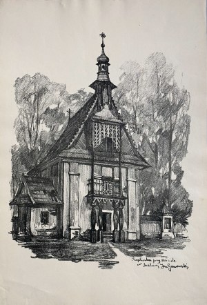 Jan Kanty GUMOWSKI (1883-1946), Kapliczka przy kościele w Szalowej
