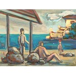 Roman SIELSKI (1903-1990), Na plaży