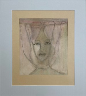 Janina PĘCHERSKA-SZCZEPSKA (1917-1990), Portret, 1977