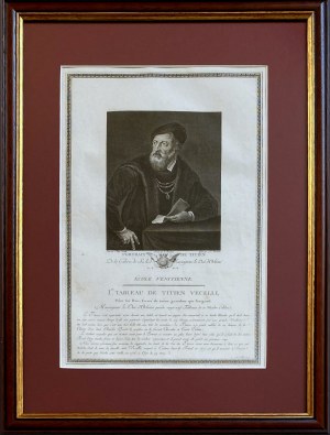 Antoine Louis ROMANET (1748-1807) wg Tycjana (1489/90-1576), Portrait de Titien