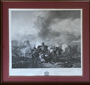 Philips WOUVERMANN (1619 - 1668), Bitwa kawalerii według Wouvermanna