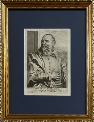 Pieter de JODE II (1606-1670) wg Anthony van Dyck (1599-1641), Ioannes Snellincx (malarz flamandzki)