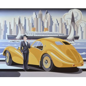Tomasz Kostecki, Kobieta, Batory i żółte Bugatti, 2021