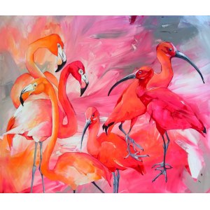 Sylwia Wenska, Flamingi kontra Ibisy, 2021