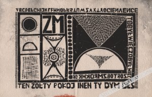 [Zbigniew Makowski, xylografia] Phases. Cahiers Internationaux De Documentation Sur La Poesie Et L'art D'avant-Garde. No. 9, Janvier 1963