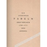 Gotthold Ephraim Lessing - Fabeln. Drey Bucher 1759-1777 Und Anhang
