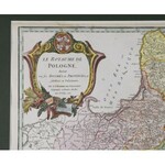 [Mapa, Polska, 1752] Robert De Vaugondy - Royaume De Pologne…