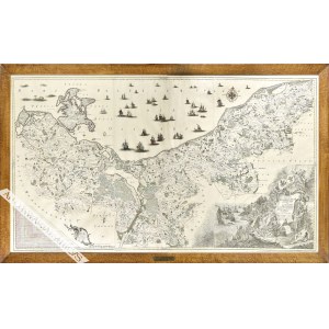 [Mapa, Pomorze, Ok. 1760] Albrecht Carl Seutter (1722-1762) - Ducatus Pomeraniae Citerioris Et Ulterioris Principatibus…