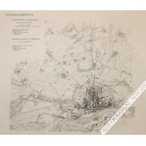 [Plan Warszawy, Ok. 1835] Erstürmung Von Warschau Den 6-Ten Und 7-Ten September 1831