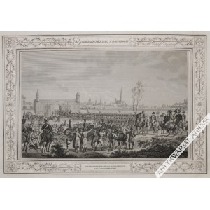 [Kupferstich, um 1822] Entree Des Francais Dans Vienne Le 14 Novembre 1805 [Einzug von Napoleons Truppen in Wien im Jahr 1805].